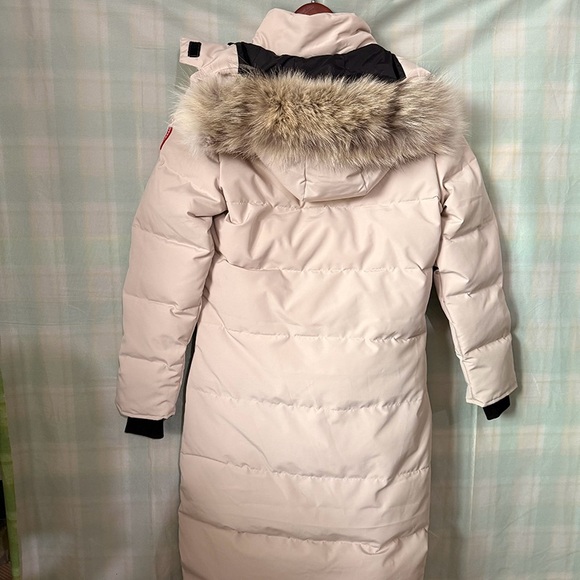 Canada Goose Off-White Long Down Jacket - Picture 2 of 15